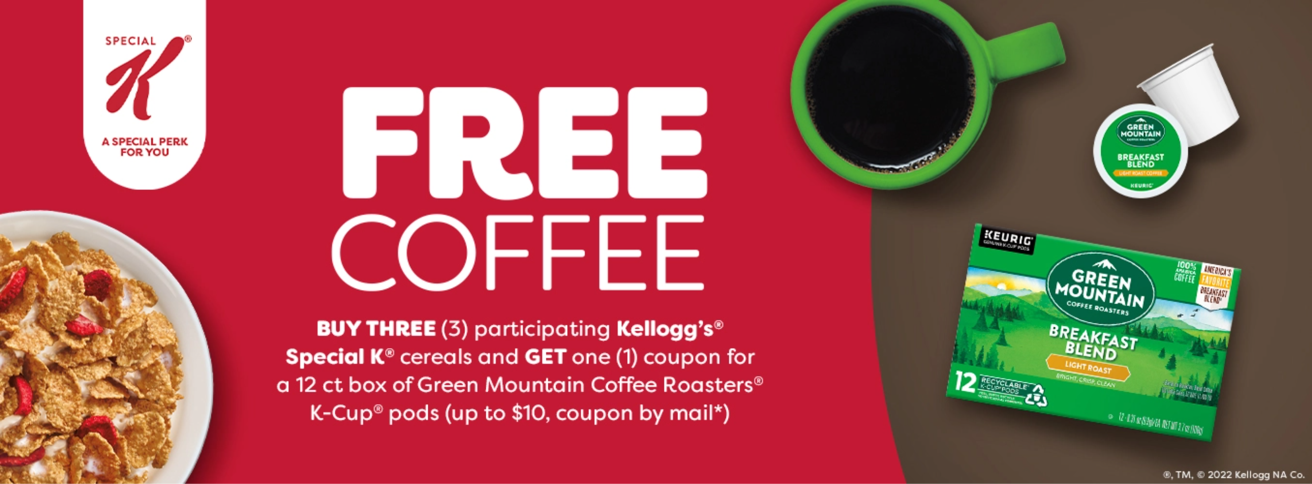kelloggs special k free coffee image