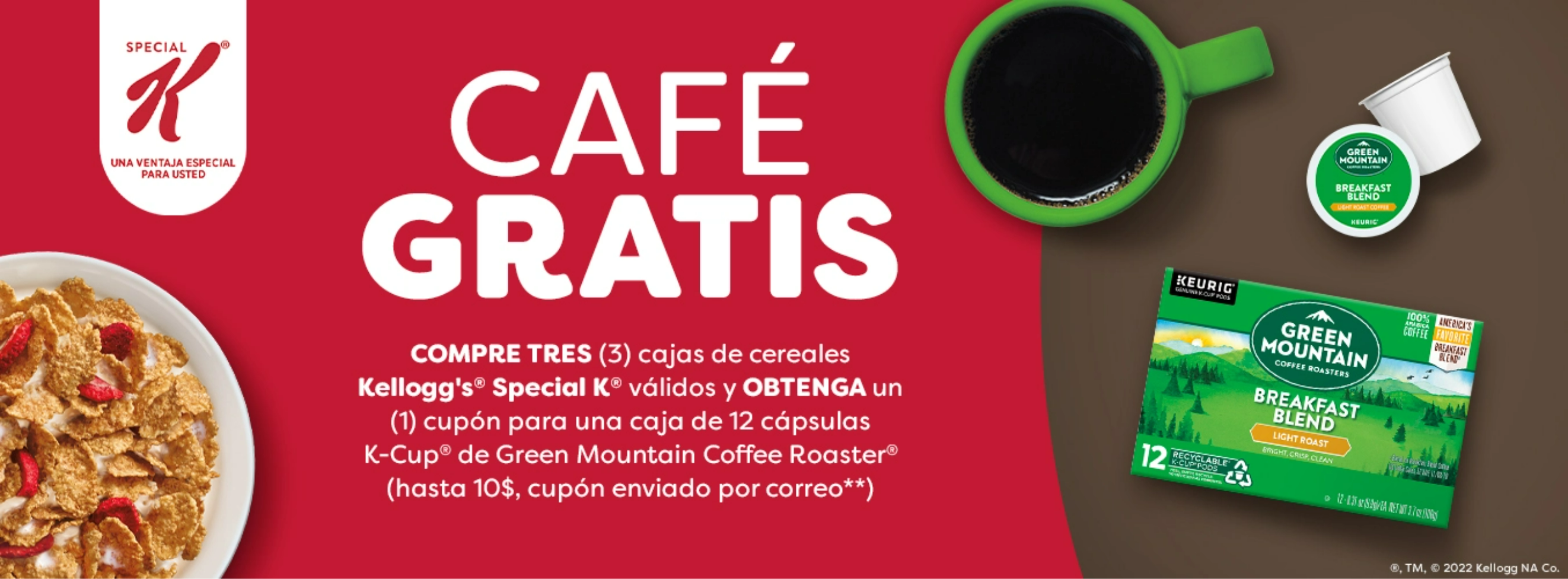 kelloggs special k free coffee image